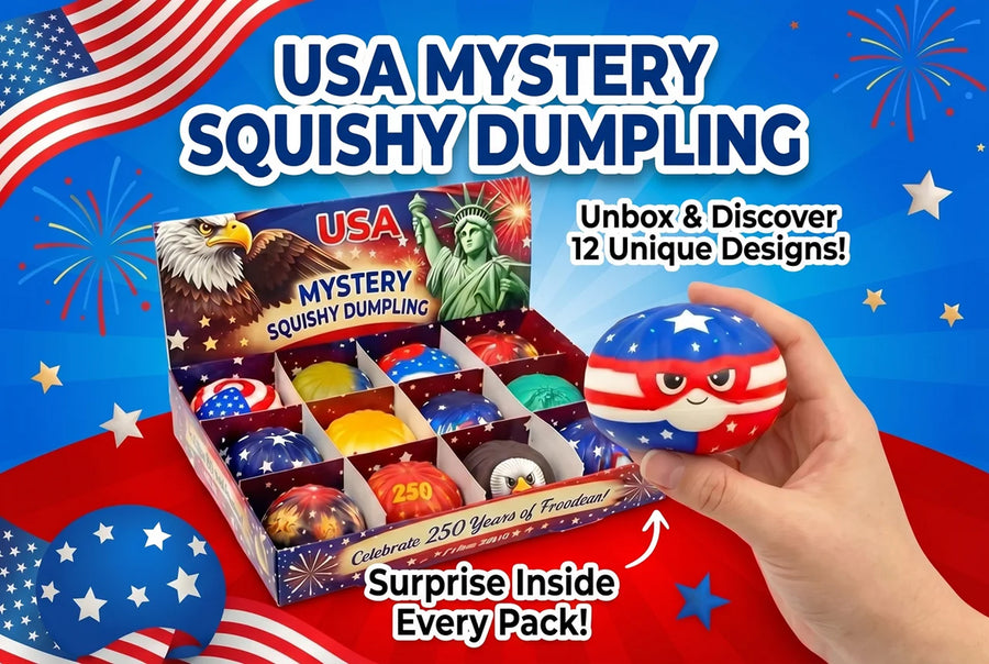 USA MYSTERY SQUISHY DUMPLING