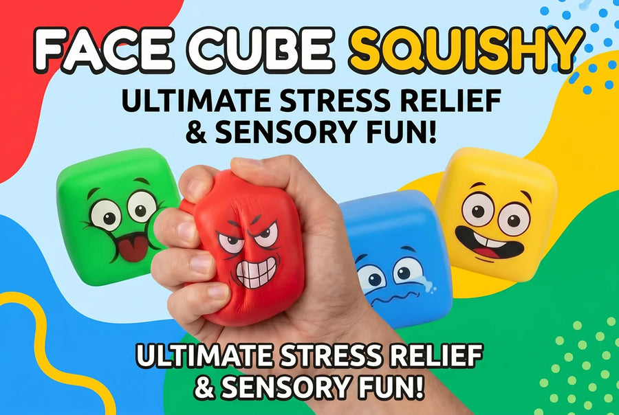 FACE CUBE SQUISHY