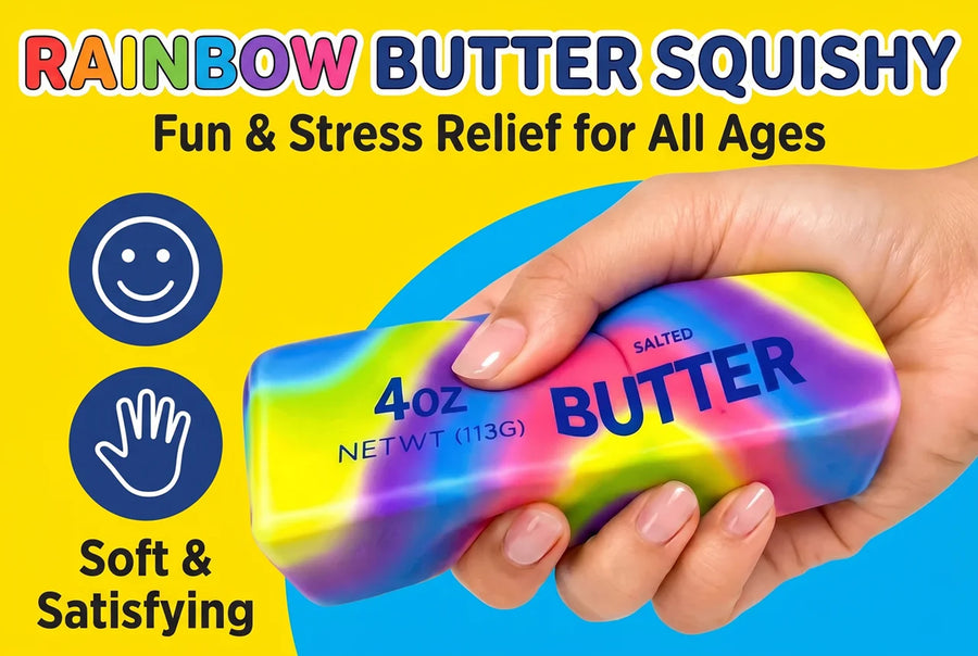 RAINBOW BUTTER SQUISHY