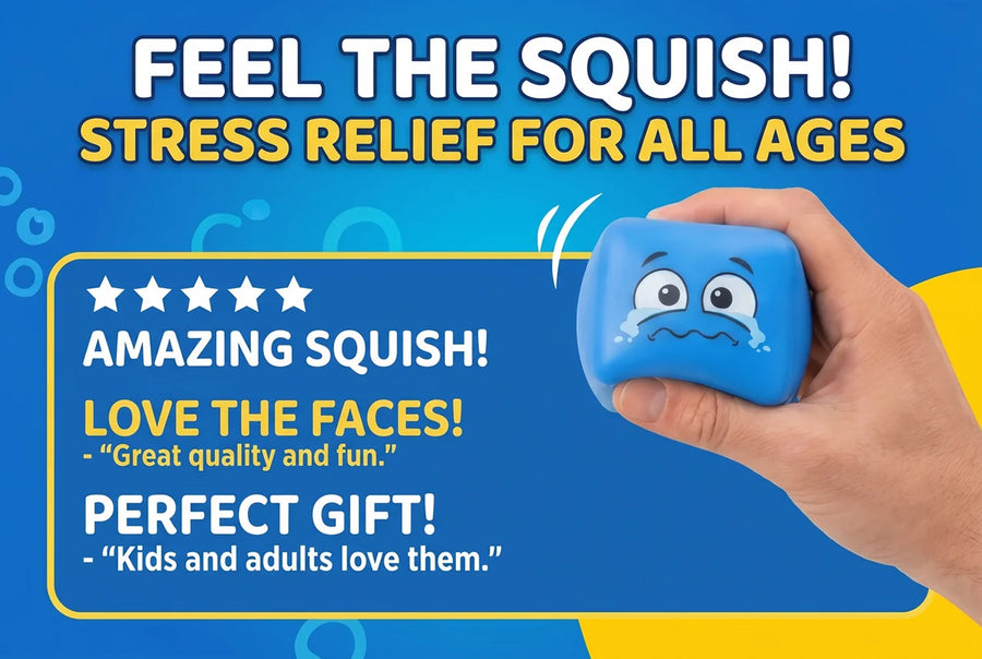 FACE CUBE SQUISHY