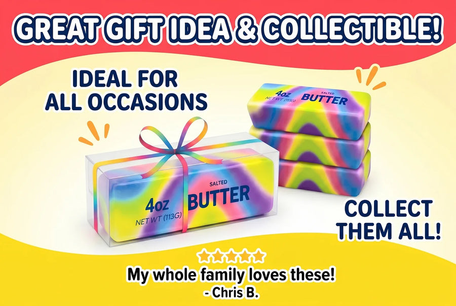 RAINBOW BUTTER SQUISHY