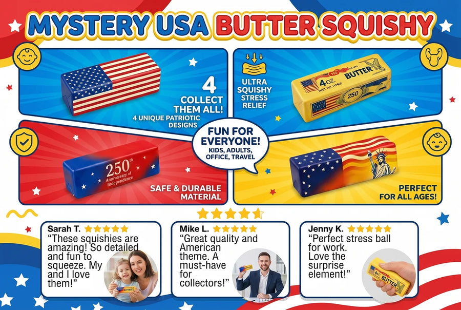 MYSTERY USA BUTTER SQUISHY