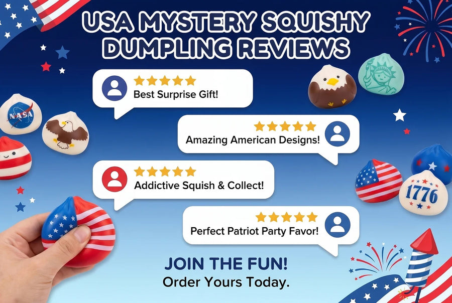 USA MYSTERY SQUISHY DUMPLING