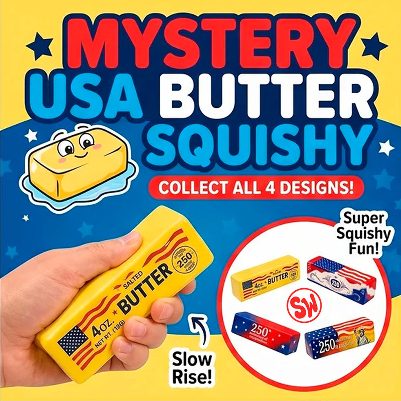 MYSTERY USA BUTTER SQUISHY