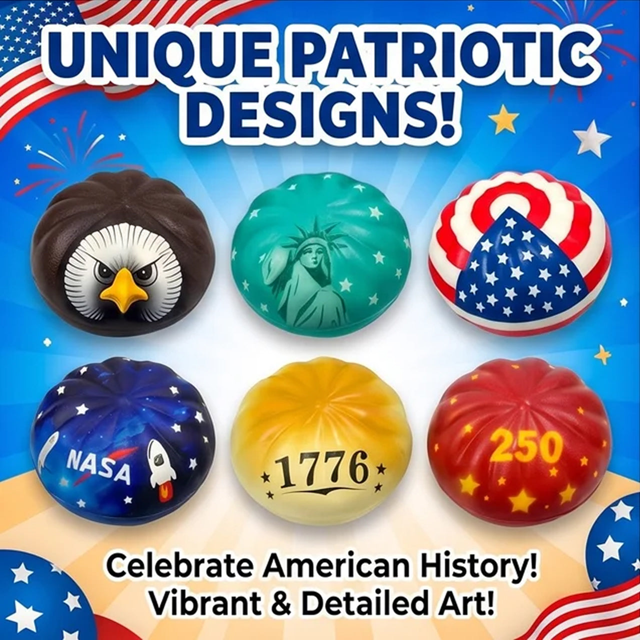 USA MYSTERY SQUISHY DUMPLING