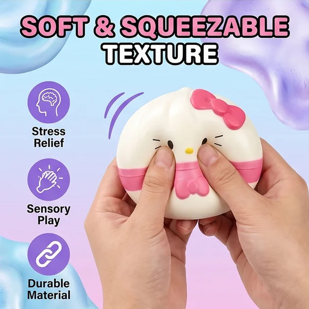 HELLO KITTY MYSTERY SQUISHY DUMPLING