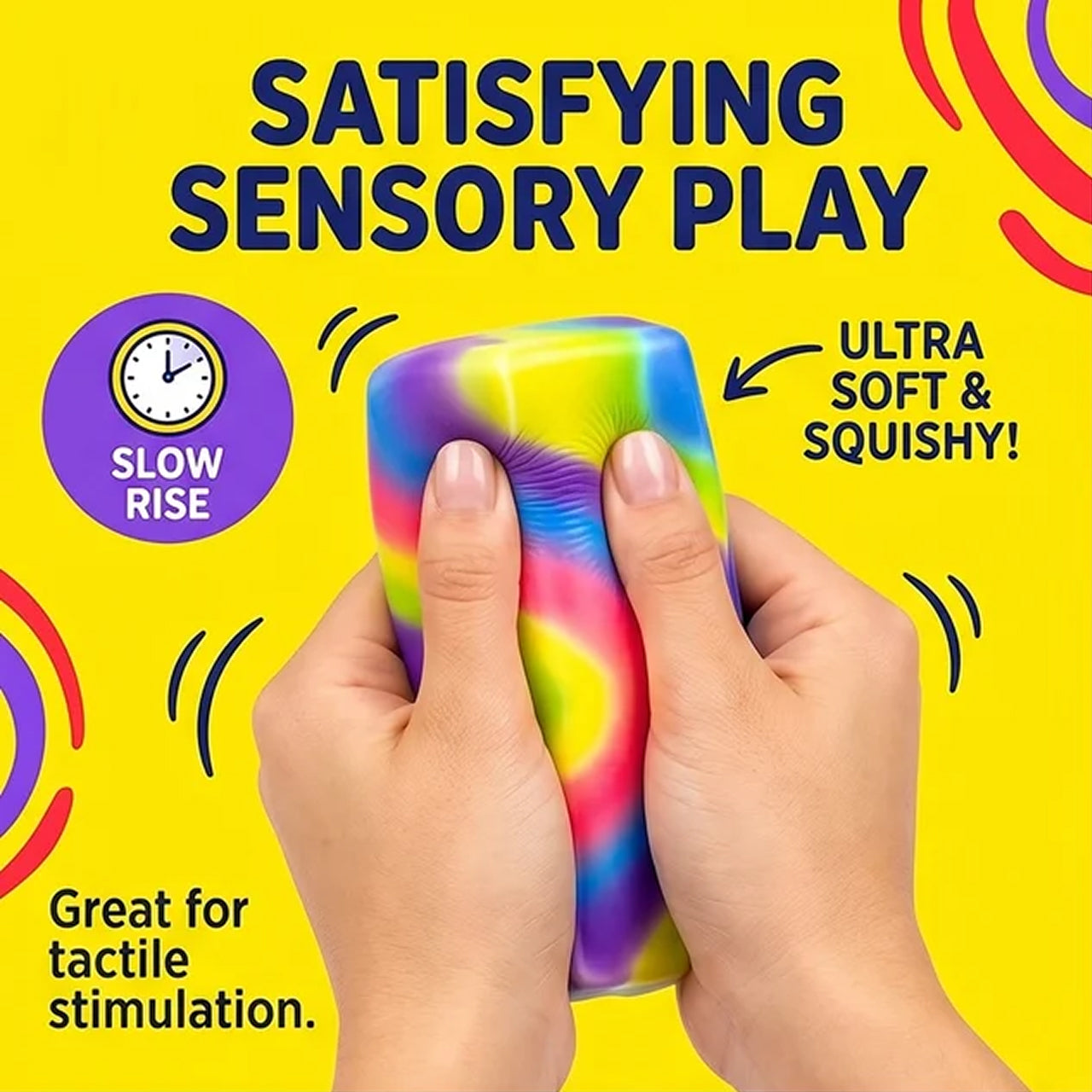 RAINBOW BUTTER SQUISHY