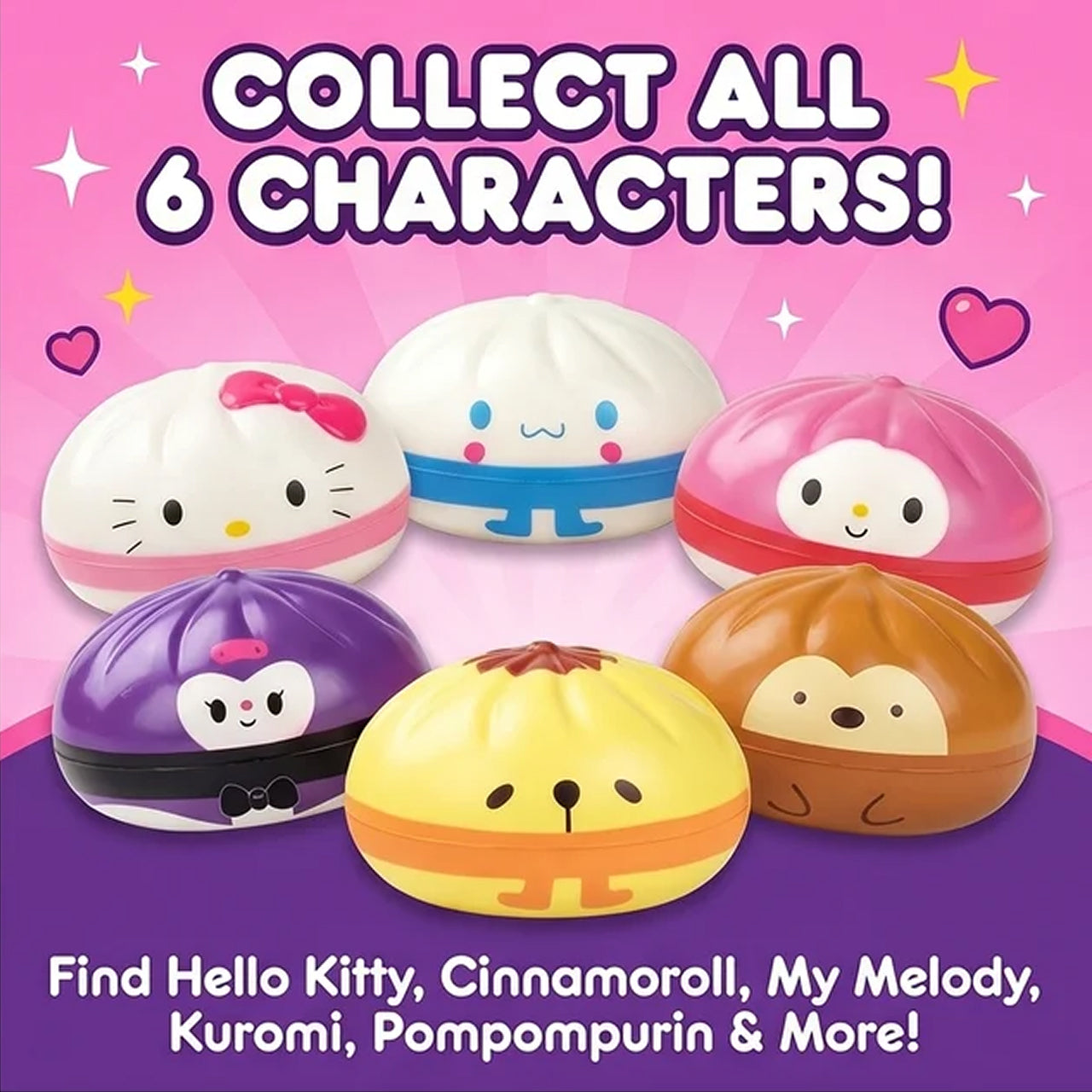 HELLO KITTY MYSTERY SQUISHY DUMPLING