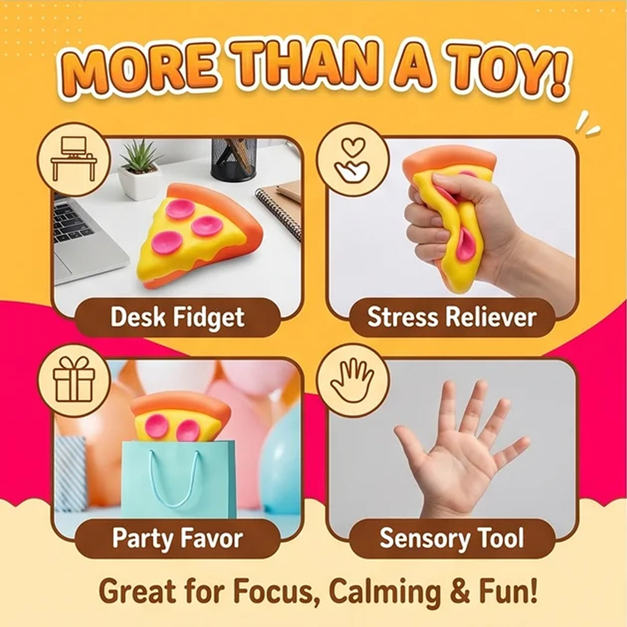 SQUEEZA PIZZA SQUISHY