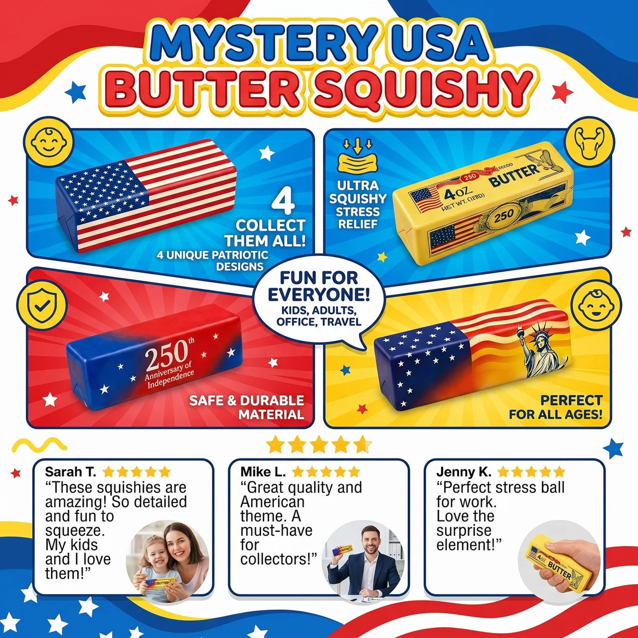 MYSTERY USA BUTTER SQUISHY