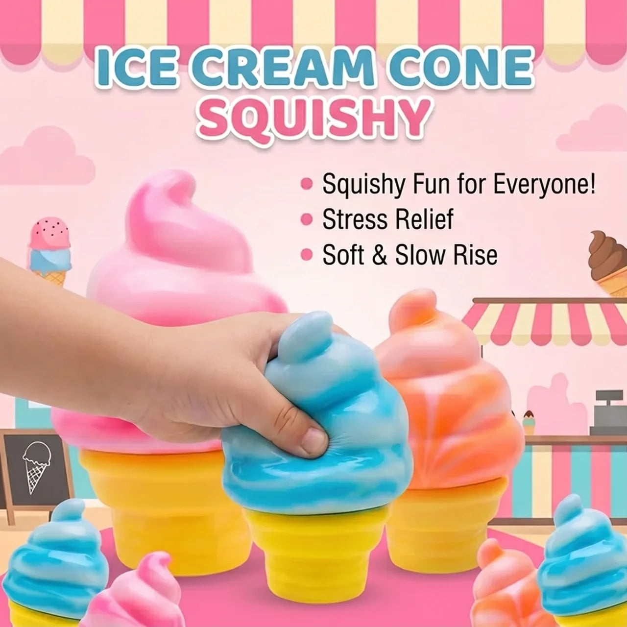 SQUISHY ICE CREAM CONE